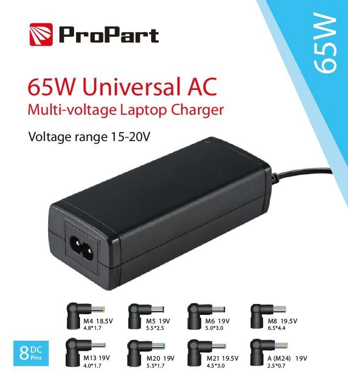 Alimentatore Universale Notebook Multi Voltaggio 65W