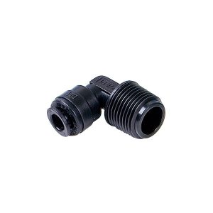 Gomito filetto maschio BSPT 1/4″ innesto rapido 6mm