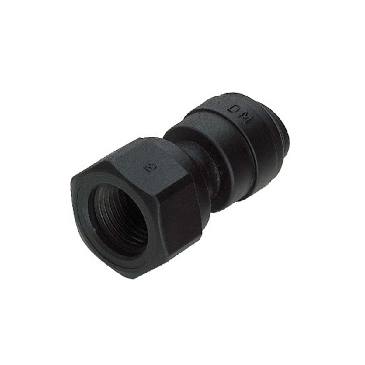 Terminale diritto femmina Ø tubo – filetto UNS (Tipo a Cono) 10MM x 7/16-24 - immagine 2
